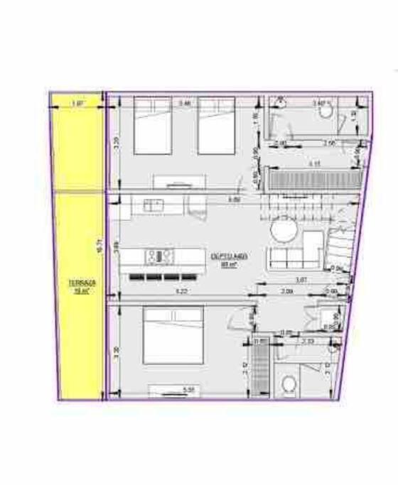 1 Block To The Beach 2Br 6Pax Rooftop Pool King Bed Playa del Carmen Esterno foto