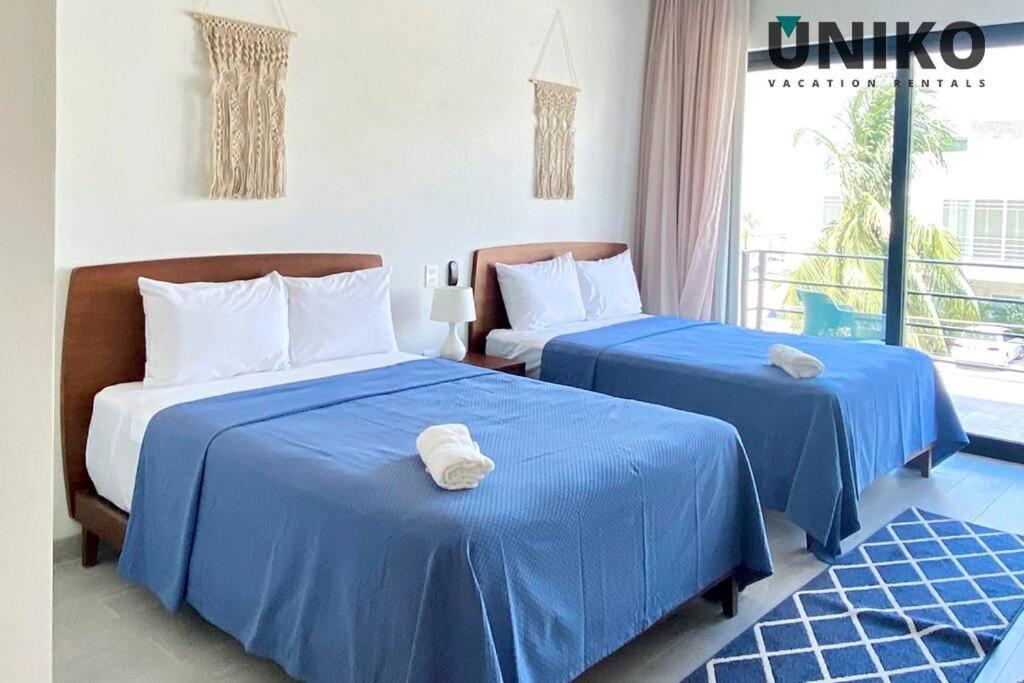 1 Block To The Beach 2Br 6Pax Rooftop Pool King Bed Playa del Carmen Esterno foto