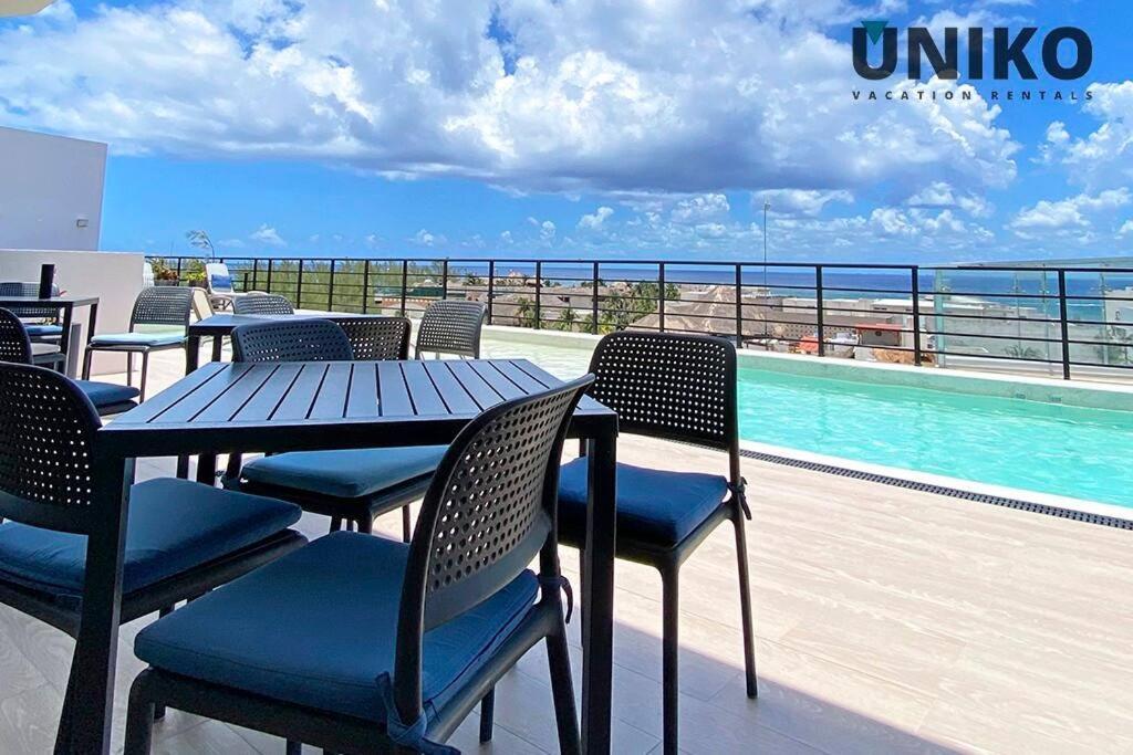 1 Block To The Beach 2Br 6Pax Rooftop Pool King Bed Playa del Carmen Esterno foto