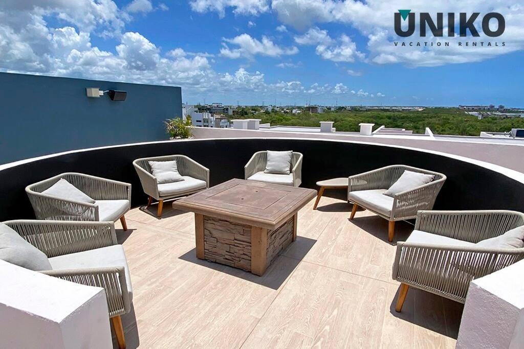 1 Block To The Beach 2Br 6Pax Rooftop Pool King Bed Playa del Carmen Esterno foto
